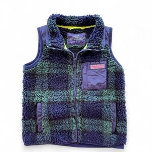 Vineyard Vines Kids Girls  Blackwatch SuperShep Vest, 4T excellent pre-used